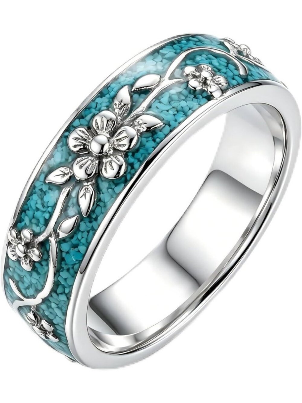 Stunning Turquoise Ring for Women | Vintage Western Jewelry Gift for Him